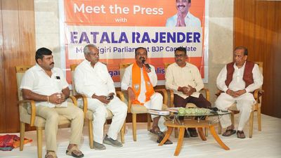 CM owes explanation on withering crops: Eatala Rajender
