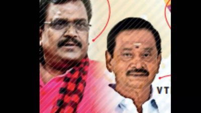 In this valley, old friends cross swords