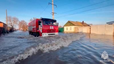 Over 10,400 Homes Flooded In Russia