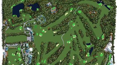 This Amazing Augusta National Map Shows Masters Venue Like You've Never Seen Before