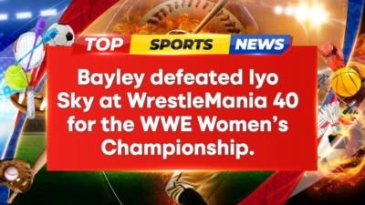 Bayley Wins WWE Women's Championship At Wrestlemania 40