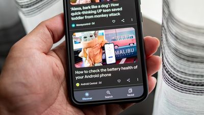 Google app's experimental bottom search bar on Android is slowly taking shape
