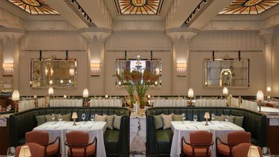 Claridge’s new restaurant is a beacon for art deco elegance and fine dining