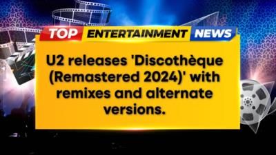 U2 Releases Remastered Collection Of 'Discothèque' Remixes And B-Sides
