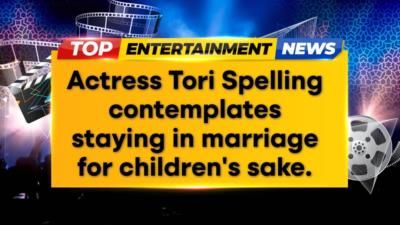 Tori Spelling Questions Divorce Decision, Considers Staying For Children.