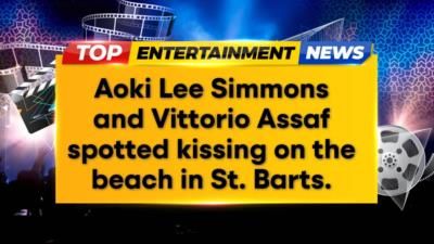 Aoki Lee Simmons And Vittorio Assaf's St. Barts Romance