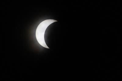 Clouds Part For Spectacular Total Solar Eclipse Viewing In Kerrville