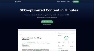 Frase review: empowering content creators one user at a time