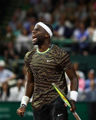 Captivating Snapshots: Frances Tiafoe's Intensity On The Tennis Court