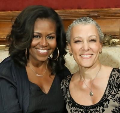 Michelle Obama And Sharon Malone: Radiant Friendship