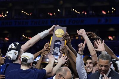 The UConn men's basketball team has won back-to-back NCAA championships