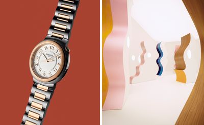 Hermès Cut watches are launched against Erin O’Keefe’s colourful set at Watches and Wonders 2024