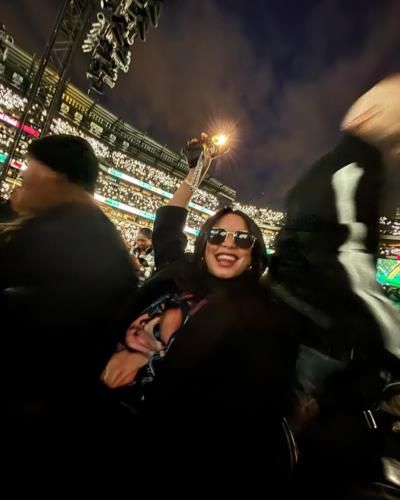 Vanessa Hudgens And Friends Cheer At WWE Match Together