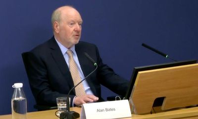 Alan Bates tells Post Office inquiry ministers tried to sabotage his claim