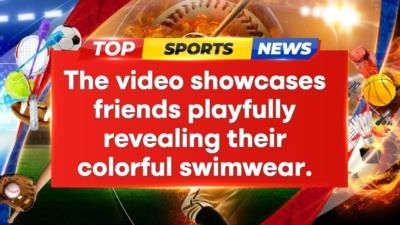Joyful Summer Swimwear Showcase With Friends
