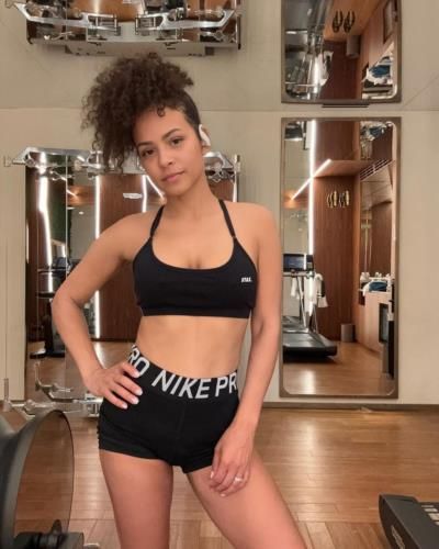 Christina Milian Stuns In Fitness Attire During Gym Photoshoot