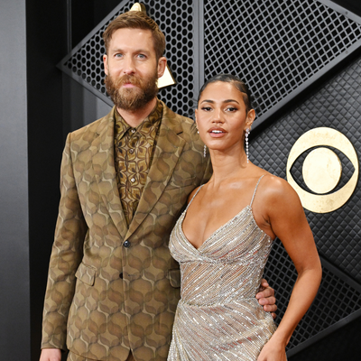 Vick Hope says she secretly listens to Taylor Swift when husband Calvin Harris goes out