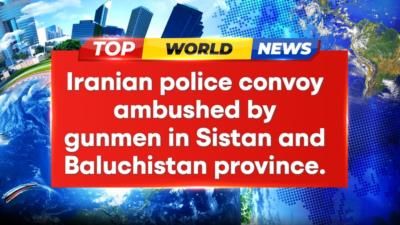 Gunmen Ambush Police Convoy In Iran, Killing Six Officers