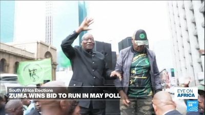 Ex-president Zuma wins bid to run in South Africa's general election