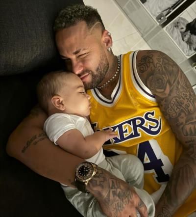 Neymar Jr's Heartwarming Moments Of Fatherhood