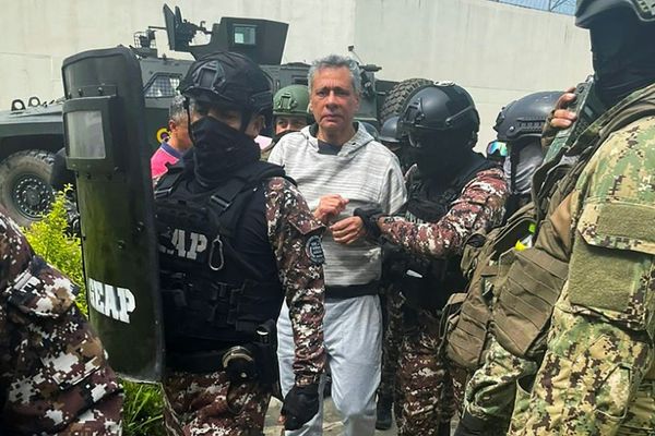 Ecuador's Ex-VP Back In Prison After Hospitalization