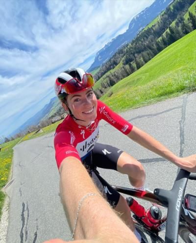 Demi Vollering's Cycling Adventures: Joyful Moments Captured