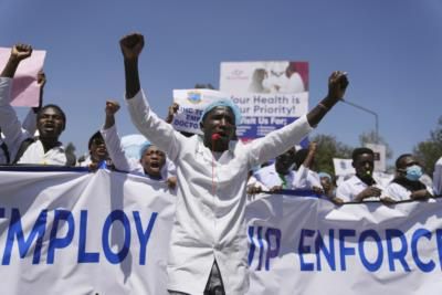 Kenyan Hospital Lays Off Striking Doctors Amid Nationwide Protest