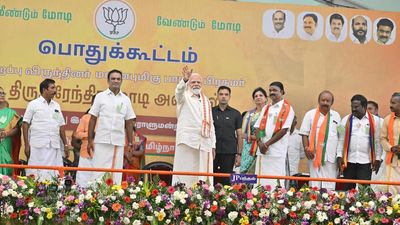Lok Sabha polls | Family politics, corruption and an anti-Tamil culture are DMK’s credentials: PM Modi