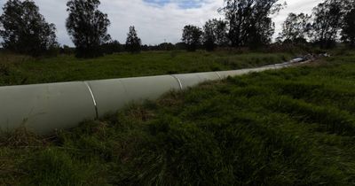 40-metre tall network tower falls onto Fullerton Cove property's fence line