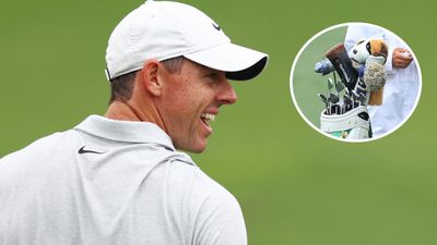 Rory McIlroy Spotted With A TaylorMade BRNR Mini Driver In The Bag At The Masters