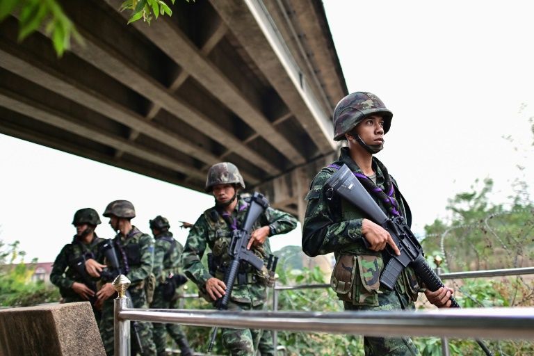 Thai Soldiers On Alert As Myanmar Border Clashes Enter…