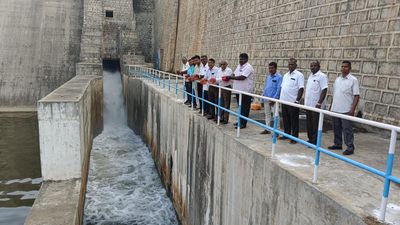 Water released from Mordhana dam in Gudiyatham for irrigation