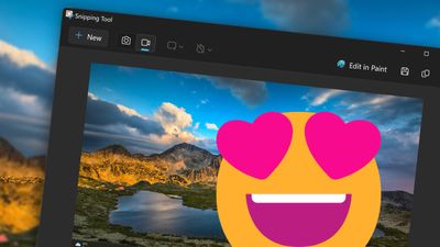 Thank the heavens, you'll soon be able to add emojis to your Windows 11 screenshots