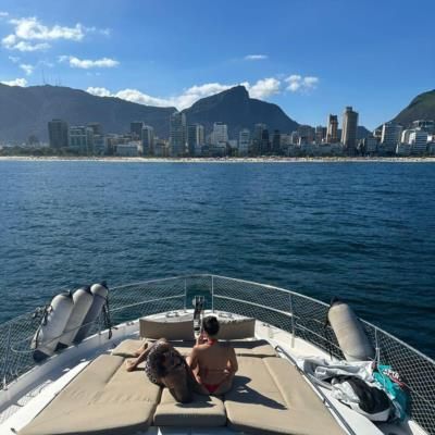 Marcelo Vieira And Wife Enjoying Sunbath On Yacht In Rio
