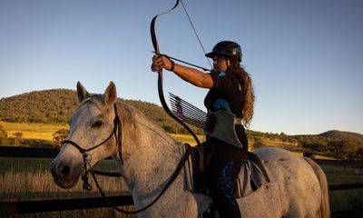 Horseback archery draws new riders across Australia: ‘You can ride on any horse with any gear’