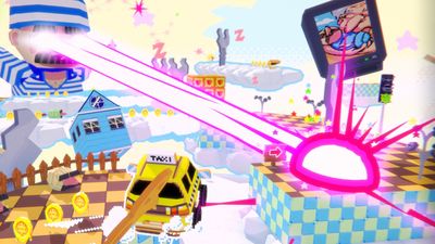 Yellow Taxi Goes Vroom delivers imaginative 3D platforming without a jump button