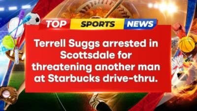 Former NFL Linebacker Terrell Suggs Arrested In Starbucks Dispute