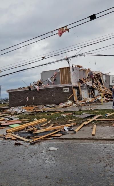 EF-1 Tornado Hits Slidell, Louisiana With 110Mph Winds