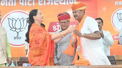 Rajasthan Congress treasurer Sitaram Agarwal joins BJP ahead of Lok Sabha election