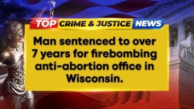 Wisconsin Man Sentenced To Over 7 Years For Firebombing