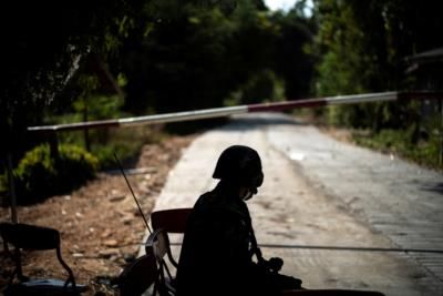 Myanmar Troops Retreat To Thai Border After Fighting