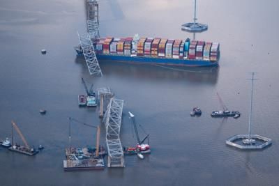 US Investigators Interview Ship Personnel In Maryland Bridge Collapse