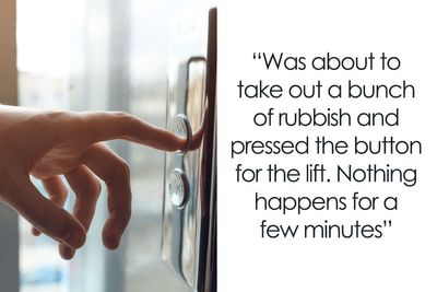 Person Forced To Take The Stairs As Neighbors Hold Up Lift, Makes Sure They Regret It