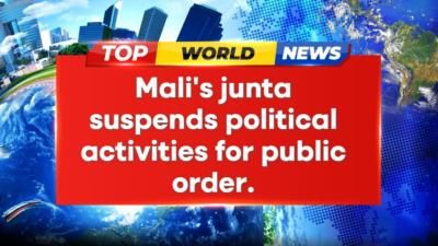 Mali's Junta Suspends Political Activities Amidst Ongoing Instability