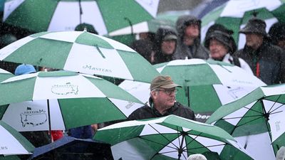 First Round Of The Masters Delayed By Thunderstorms