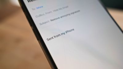 Sick of sending "Sent from my iPhone"? Here's how to remove the annoying email signature for good