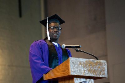 He got a college degree in prison. Now he’s off to a prestigious law school