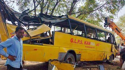 Haryana government orders probe into Mahendragarh school bus accident