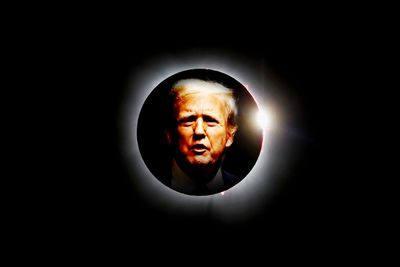 A total eclipse of Donald Trump