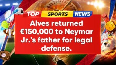 Dani Alves Returns €150,000 To Neymar Sr. For Legal Defense